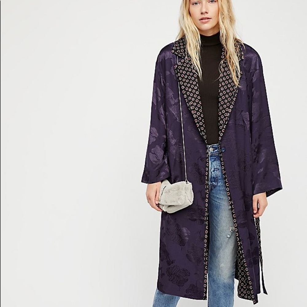 Free People Sabine Duster Kimono szXS